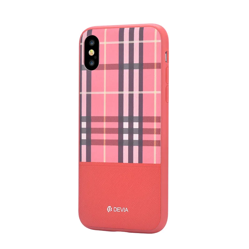 leather mobile back cover for iphone8 phone case