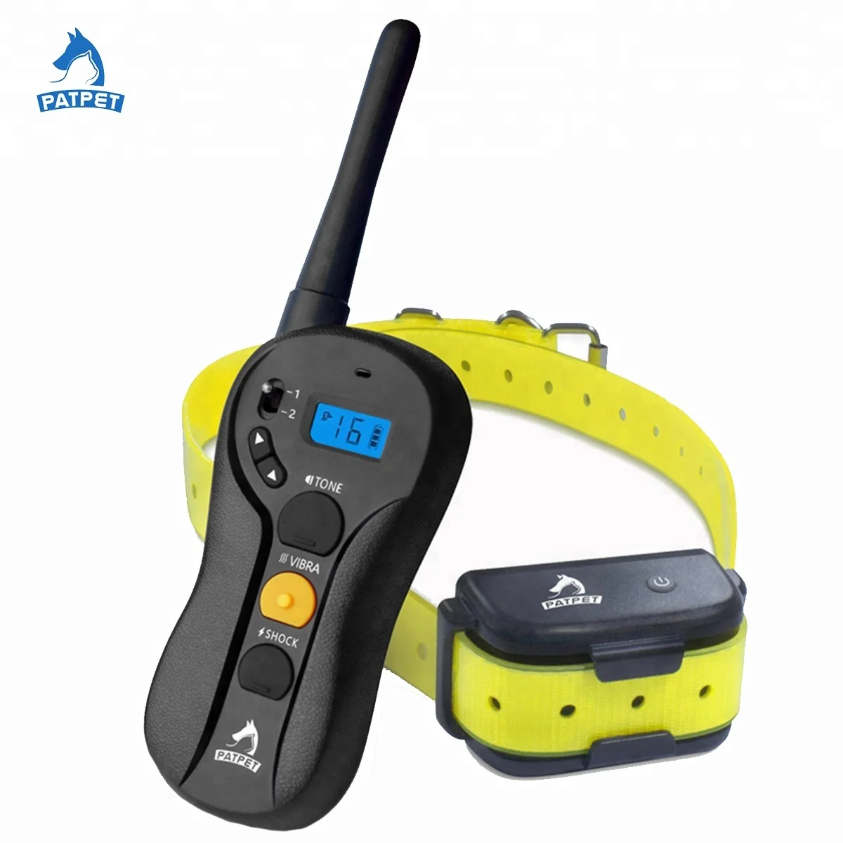 

2021 Amazon Top Selling Humane Electric Shock Training Collar Barking Remote Control Anti Bark Trainer Waterproof Rechargeable, Black/customized color