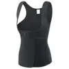 2019 new design product style women sports gym running sweat slimming vest neoprene adjustable body corset