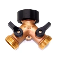 

Brass Garden Water Hose Y Connector