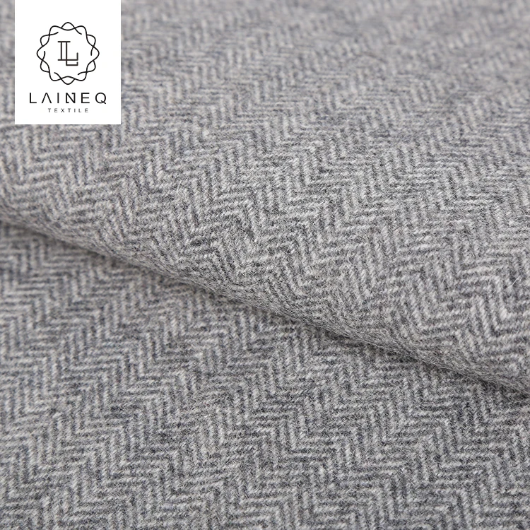 
STOCK 2018 soft hand feel cashmere 50% wool woolen velvet fabric for coats 