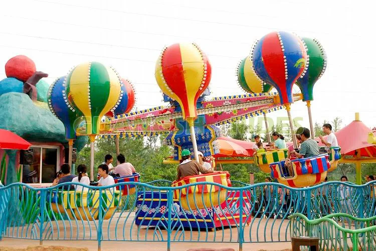 Fairgound Rotation Swing Kids Amusement Park Equipment Hot Air Balloon ...