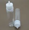 10 ml clear pet plastic e cigarette liquid oil bottle 10ml with childproof cap