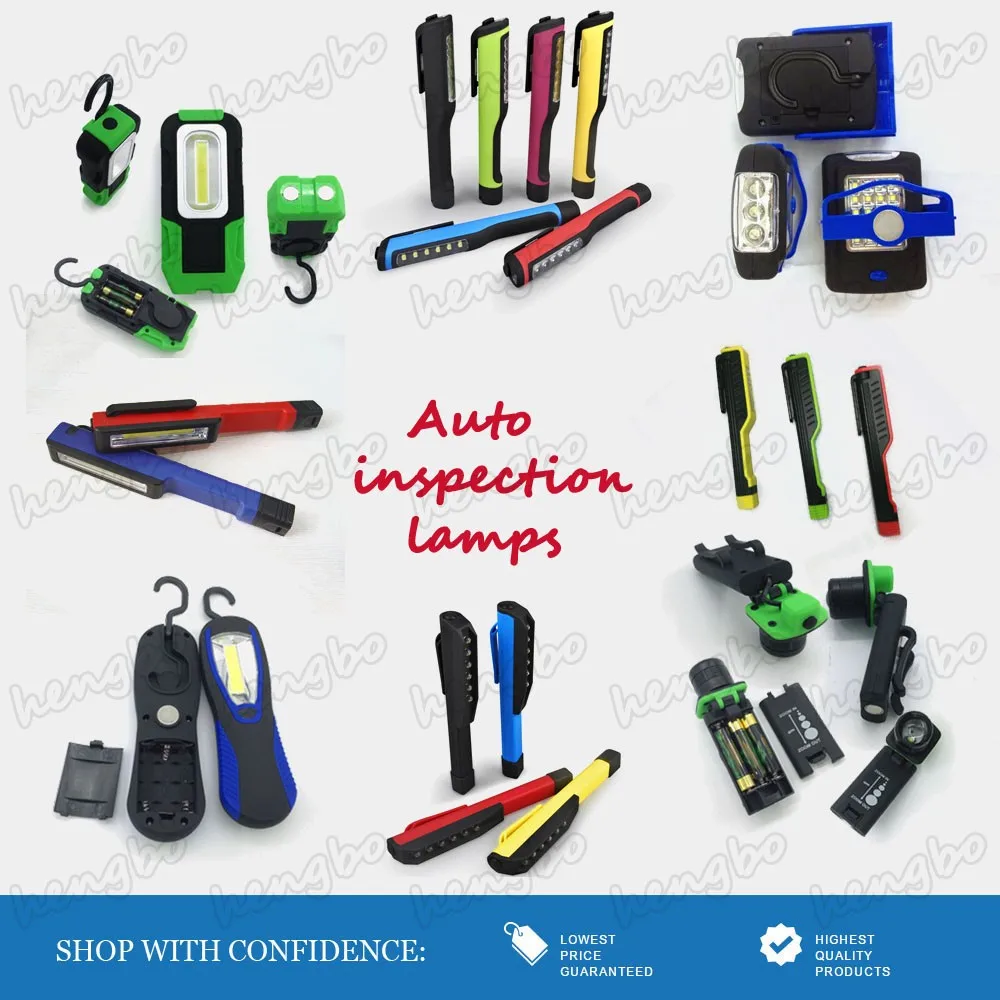 Extensible Led Flashlights Torch Magnetic Head Pick Up Tool 