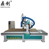 wood cnc router 1325 4.5kw water-cooling spindle servo motor driving