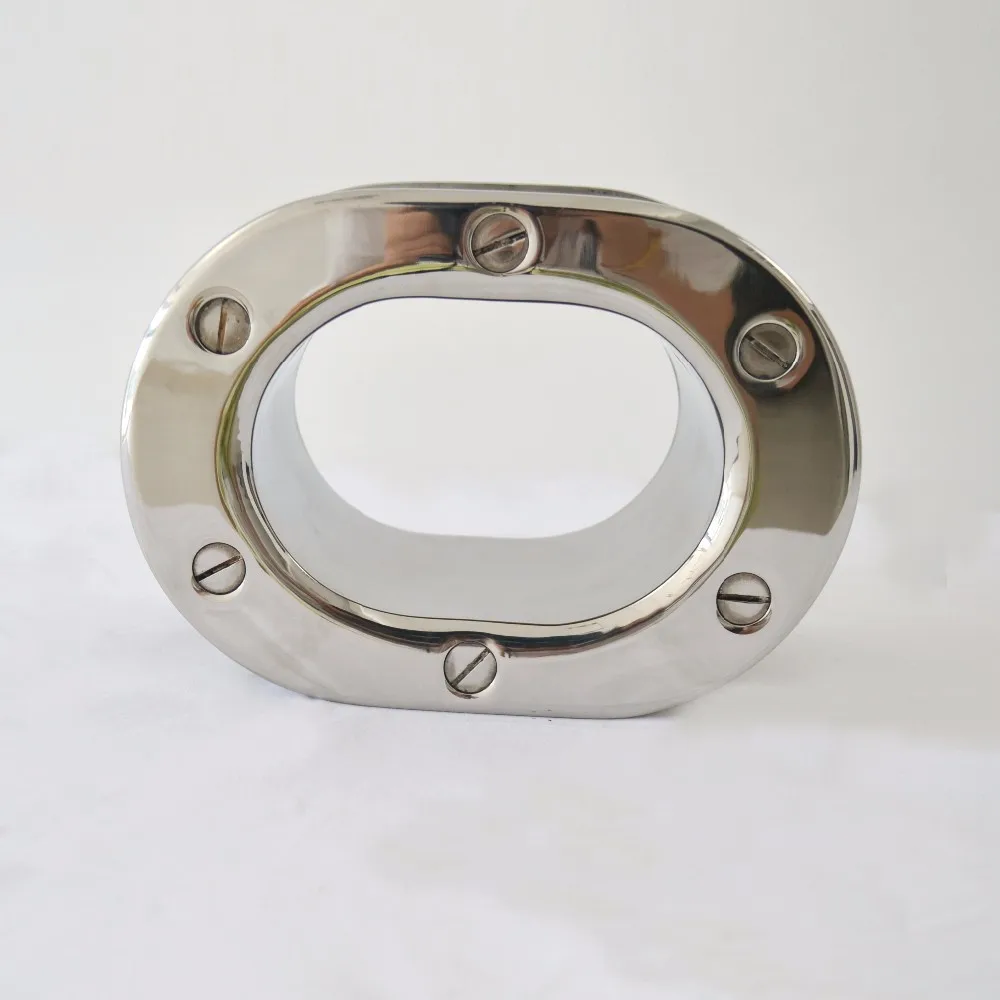 Stainless Steel 316 Oval Hawse Pipe Mooring For Anchor Rope Chain Line