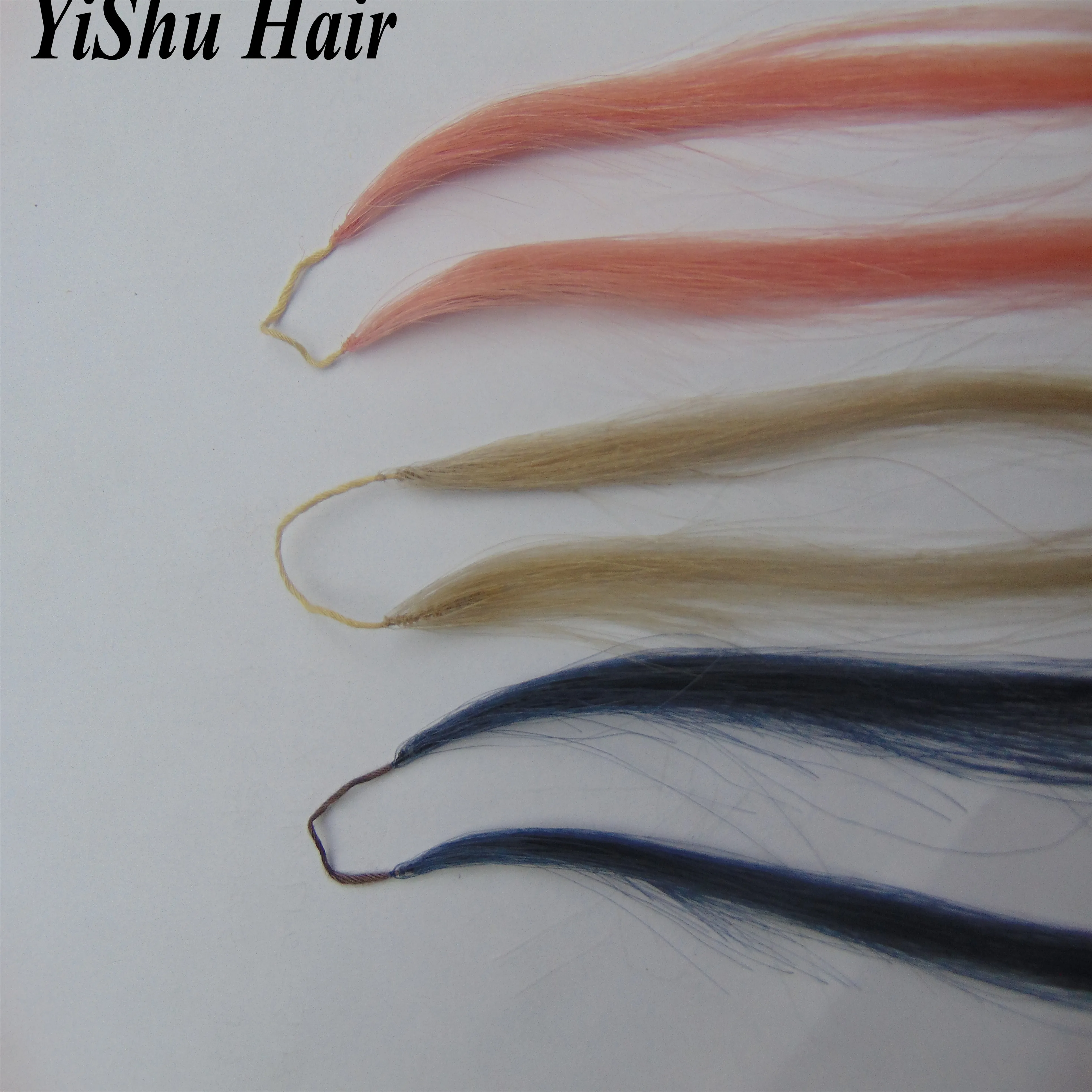 

6d Virgin Remy Brazilian Hair 100% Pure Hand Knitting Wholesale Price Invisible feather line hair, All color
