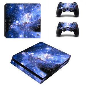 Nebula Star Clouds Vinyl Skin PS4 Slim Console & 2 Controllers