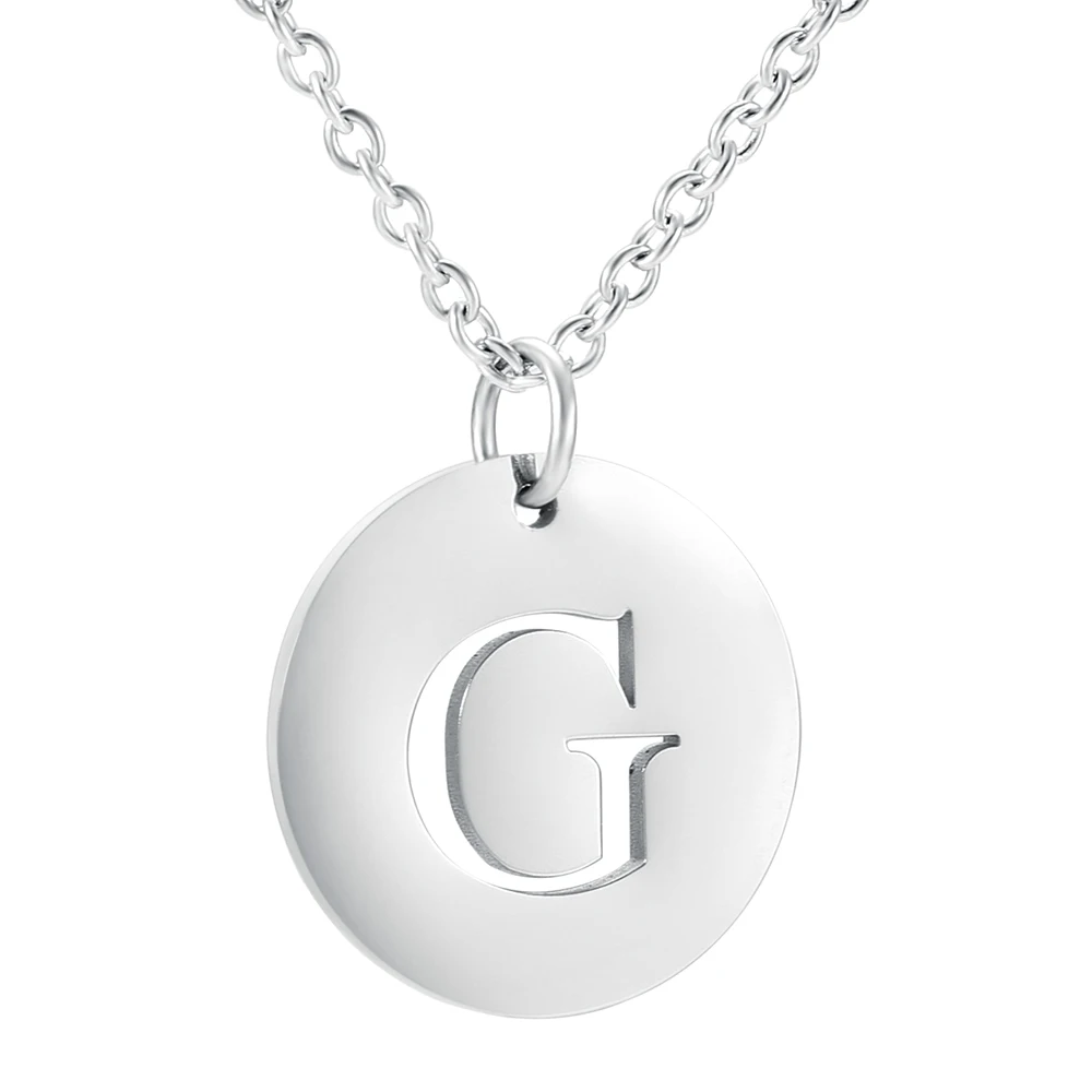 Ijn007 Letter G Engraving Alphabets Pendant Design,Alphabet Necklace ...