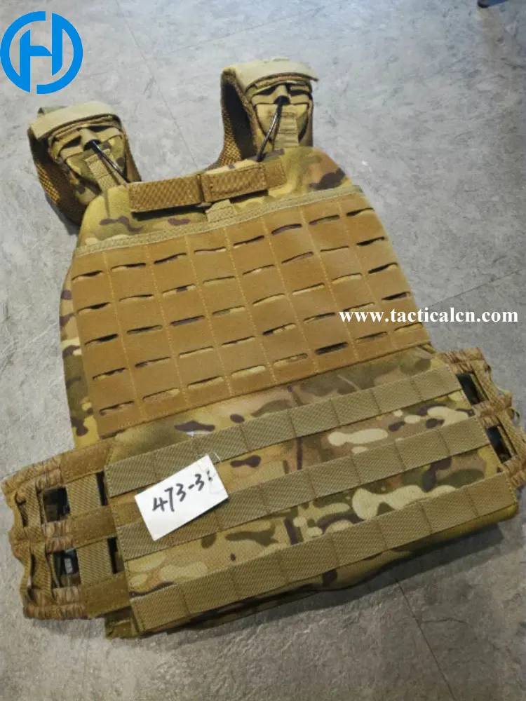 
Weight vest cp color laser cut plate carrier vest for Tactical crossfit training 