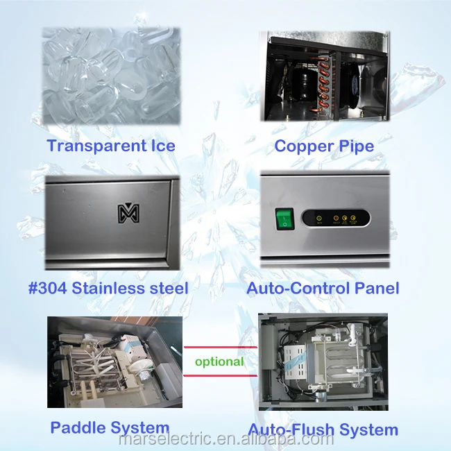 Hot Sale Im25 Mars 25kgs Round Ice Maker Ice Maker Machine Factory Buy 220v Portable Ice