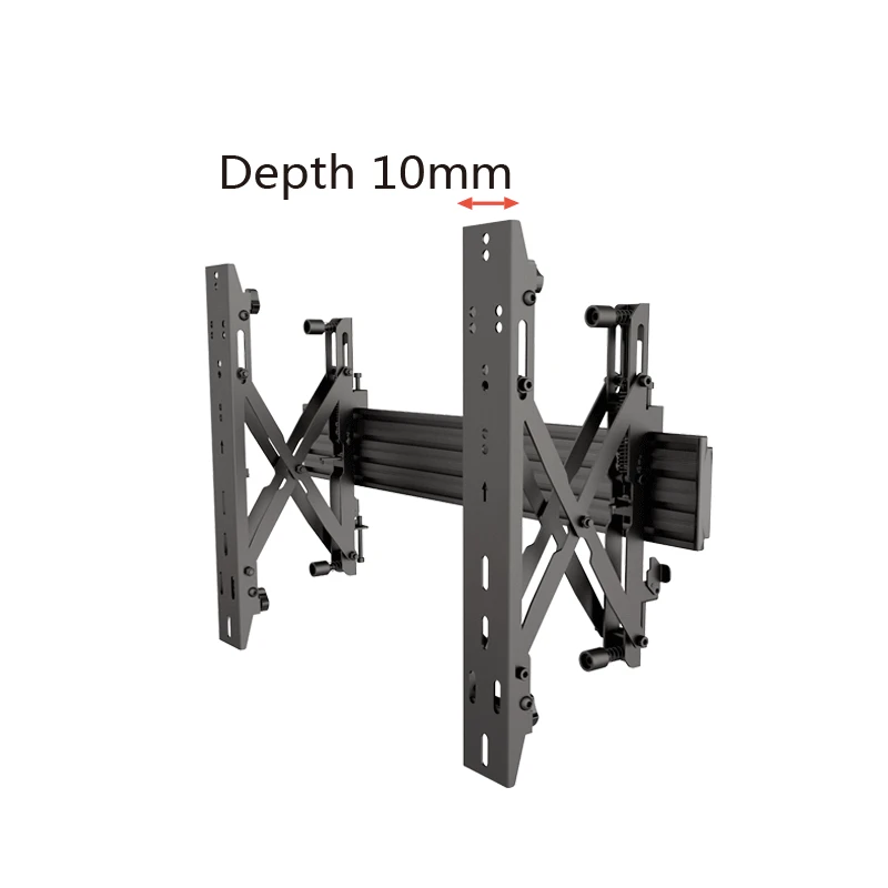 Seamless Splicing Push In Push Out LED TV Wall Mount Bracket Video Wall Mount For Multi Screens