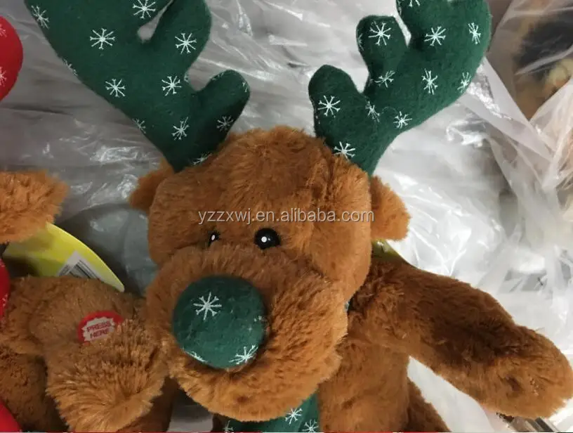 animated christmas stuffed animals