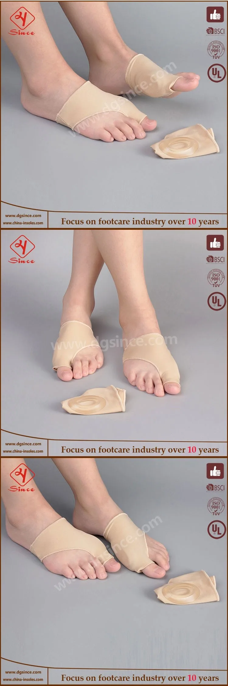 Factory direct sales bunion shoe toe protector