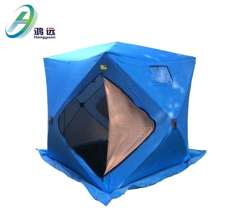 

Waterproof camp out Aluminium pole winter fishing tent, Any color according to the ptn color
