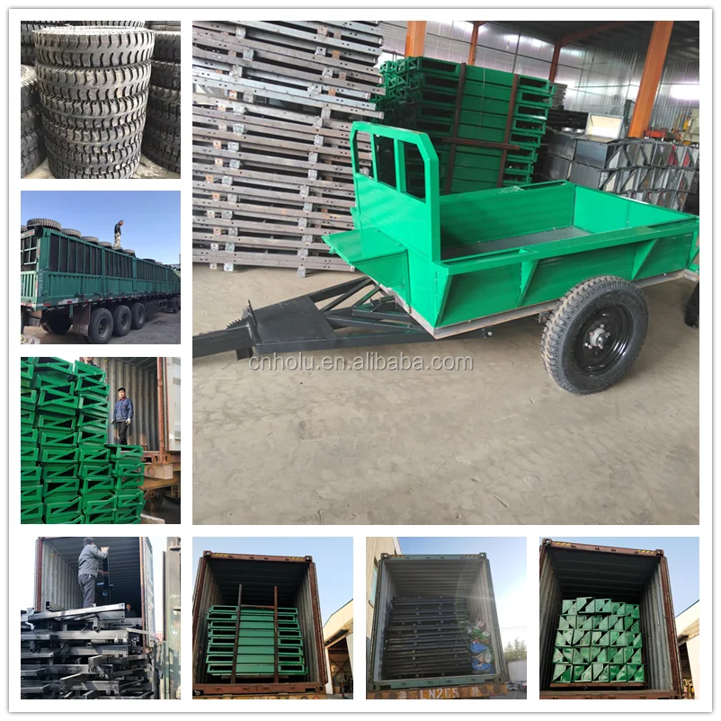 1.5 Ton Mini Tractor Trailer For Sale Walking Tractor Price Power