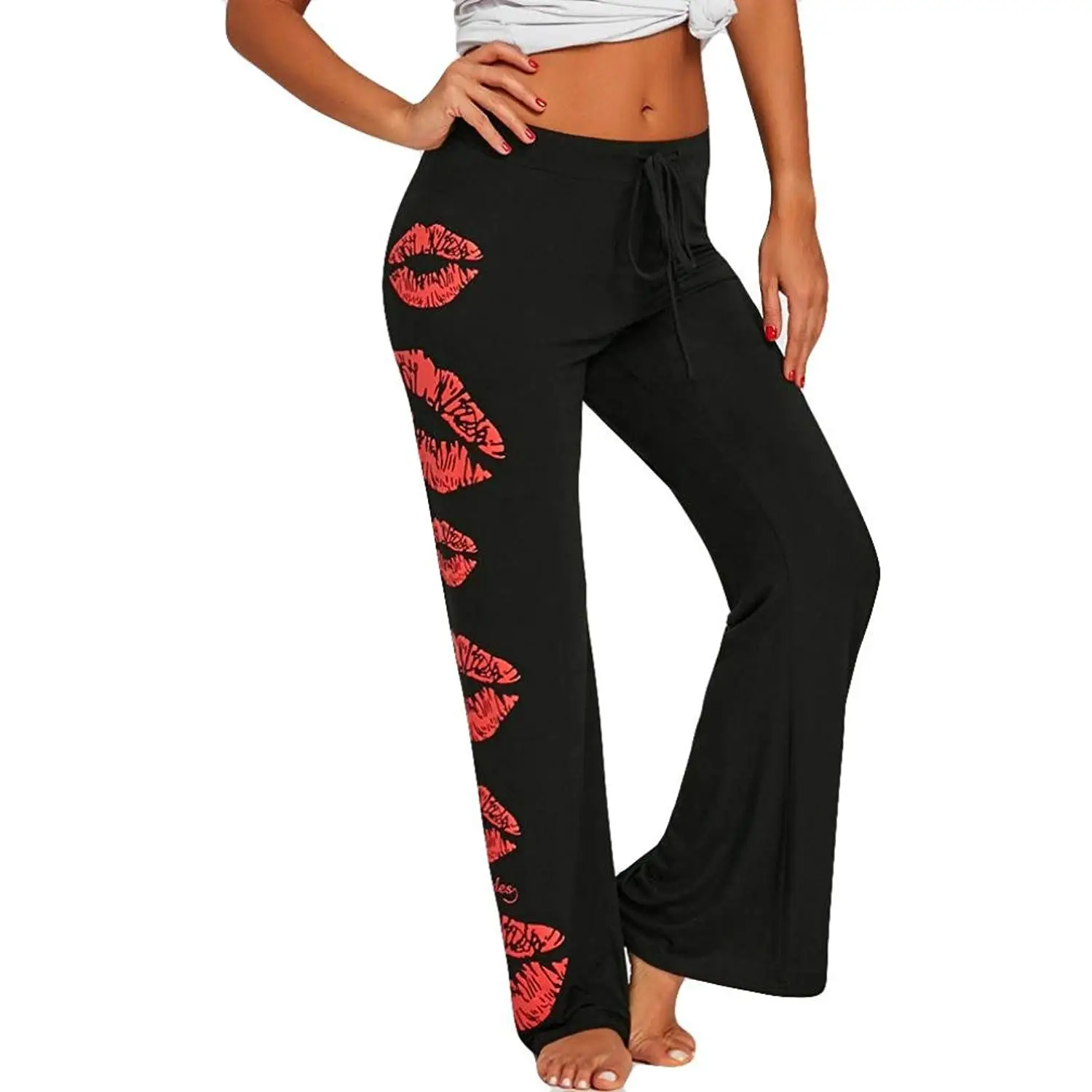 plus size wide leg yoga pants