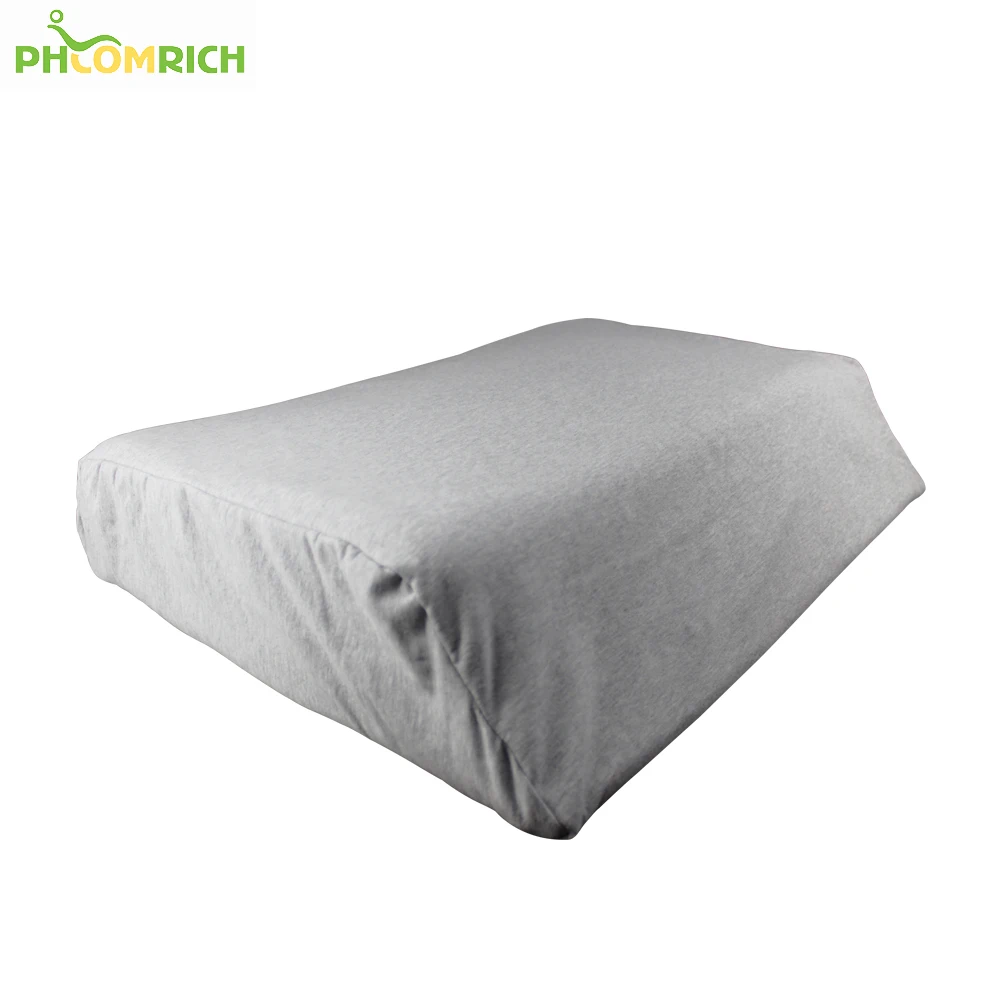 

2019 Smart Anti Snoring Solution Sleeping Mat Snore Reducing Aid cervical pillow height adjustable Device Used with App, Cream;grey