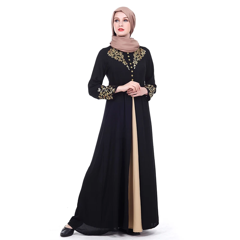 

Women Arabic Lace Cardigan Patchwork turkey Islam Prayer caftan marocain dresses Dubai kaftan Dress Muslim Party Abaya
