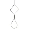 aluminium acrylic geometric figure Irregular pendant light for home for living room for hotel