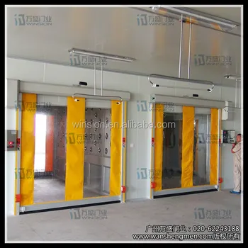 Industry Plant Interior Sliding Roll Down Opening Garage Transparent Plastic Doors Buy Transparent Plastic Doors Transparent Garage Door Interior