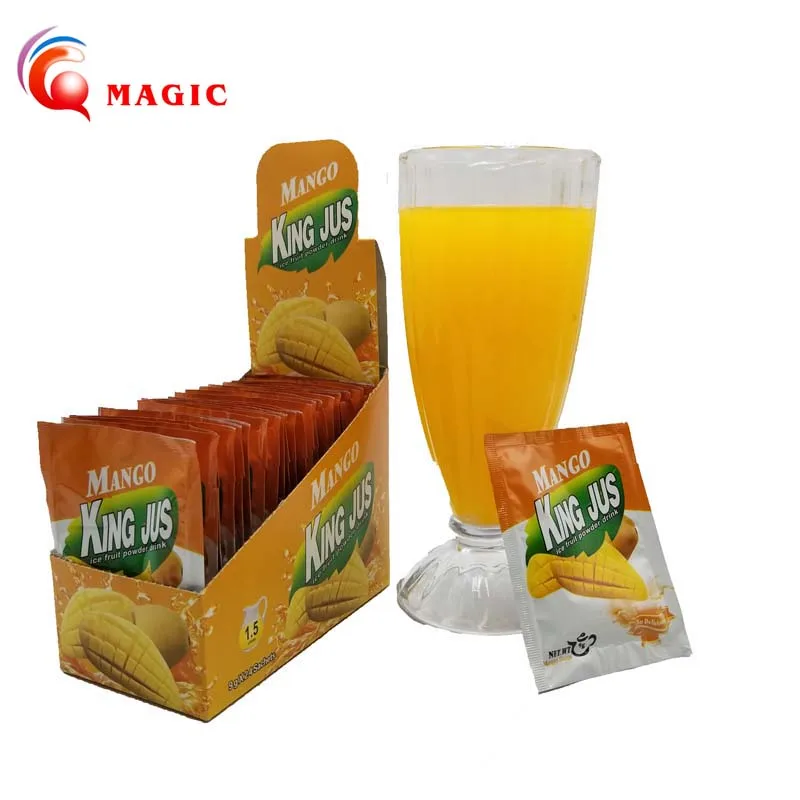 Mango Flavored Instant juice drink powder, Natural color