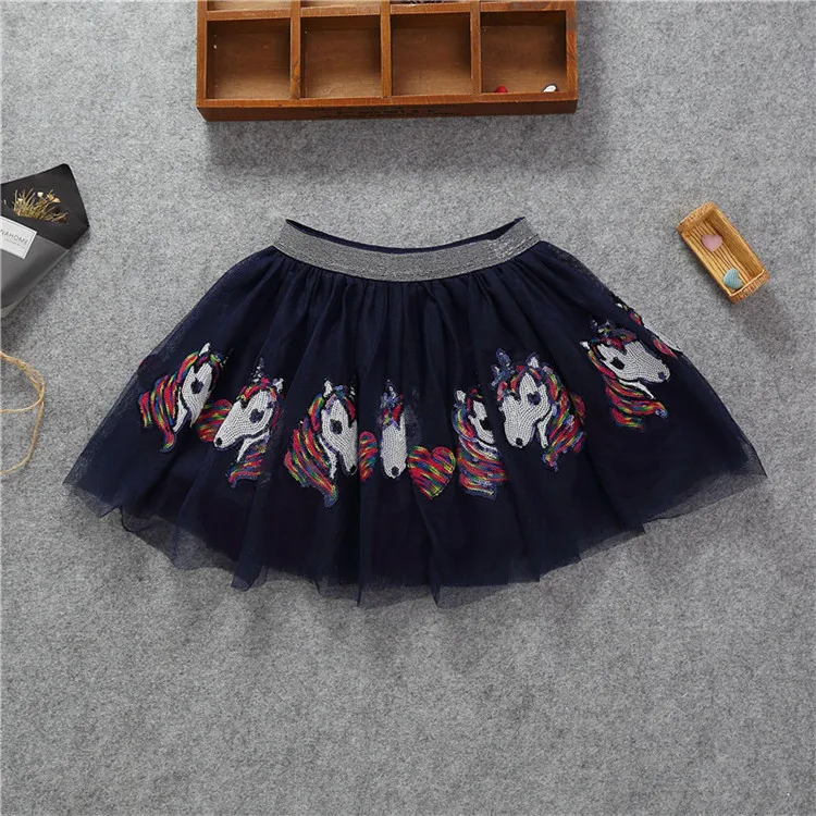 

Baby girls Unicorn skirt Kids mini skirt Cotton Kids clothes Children Tutu Skirt