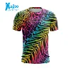 Fashion casual 3d animal print shape tee shirt sublimation printing t shirt for teenagers