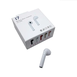 i7/i7s earphone tws wireless single side earphone , true wireless earphone tws for iphone x max in-ear