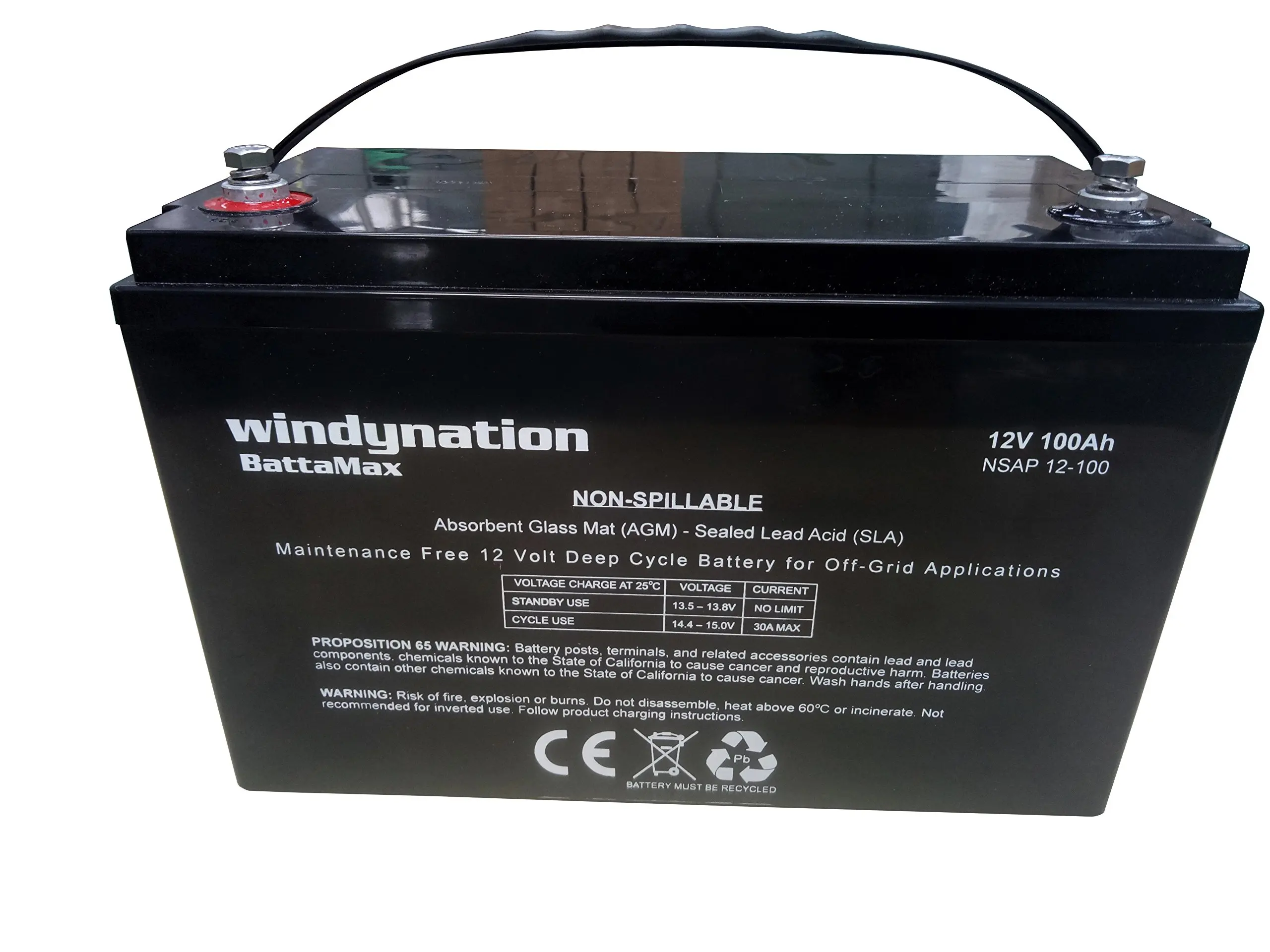 U1 BOX 35AH AGM Battery for Minn Kota 12V 40lb Trolling Motor VMAX857