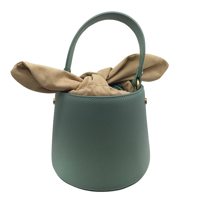 

Newest Arrival Single Shoulder Genuine Leather Handbags Women Crossbody Bags Ladies Bucket Bags Handbag