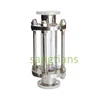 stainless steel 304 32mm tube OD tri clamp straight sight glass sanitary fittings
