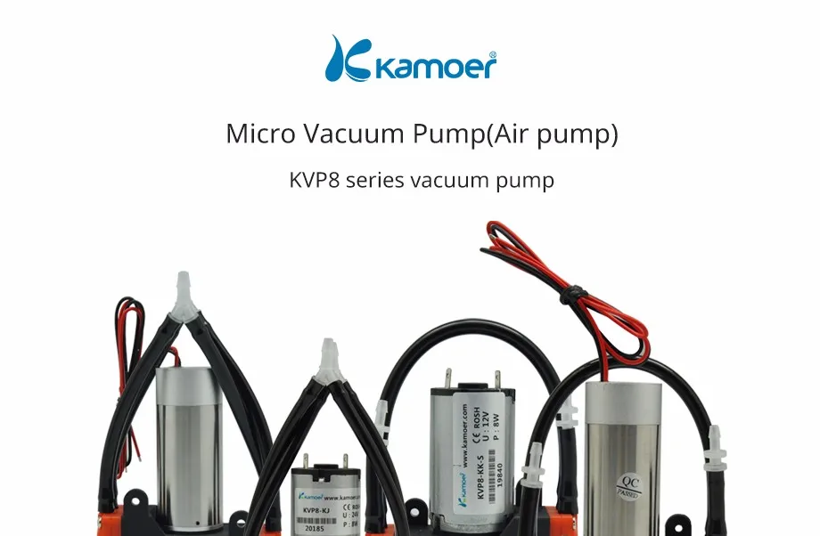 kamoer 12V DC motor mini air vacuum pump  for medical experiment