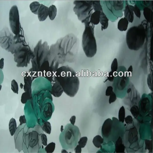 100% polyester satin print6