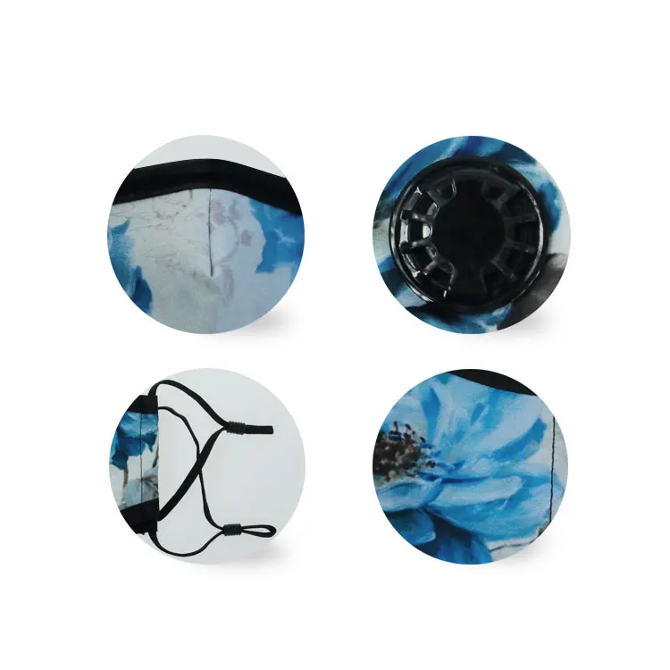 
custom anti dust facemask printed design dustproof mouth face mask 