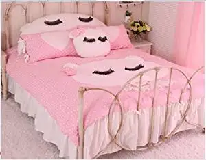 Buy Sisbay Hello Kitty Bedding Baby Girls Cat Cartoon Duvet Cover