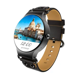 kw98 smart watch Android 5.1 operating system with navigation support 3G GPS WiFi call reminder for iOS Android