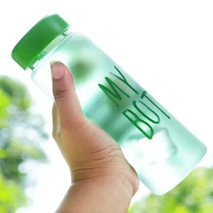Image of Empty tumbler transparent travel korea portable travel plastic water bottle