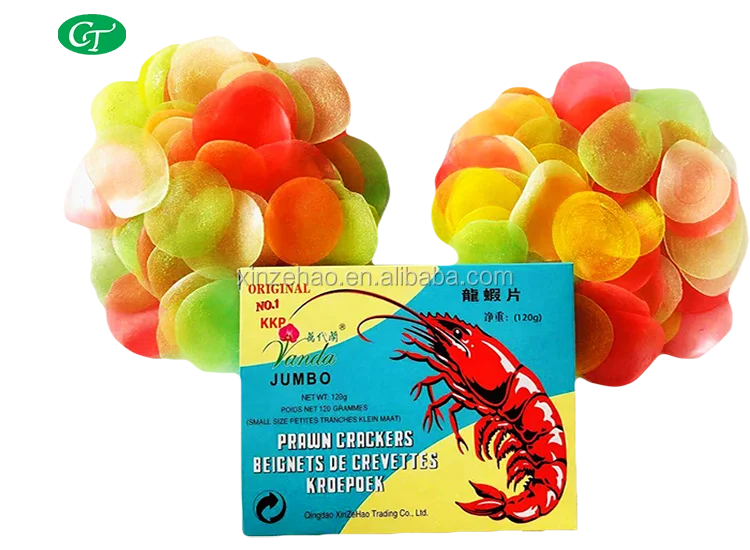 
Prawn Crackers 200g Colorful Uncooked Dried Prawn Crackers 