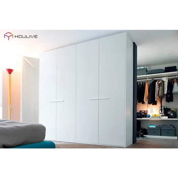 Luxury Bedroom Furniture Italian Material Wardrobe Customized