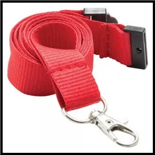 red lanyard