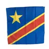 Polyester Printing Congo Flag For Sale Waterproof Custom Silk Bandana