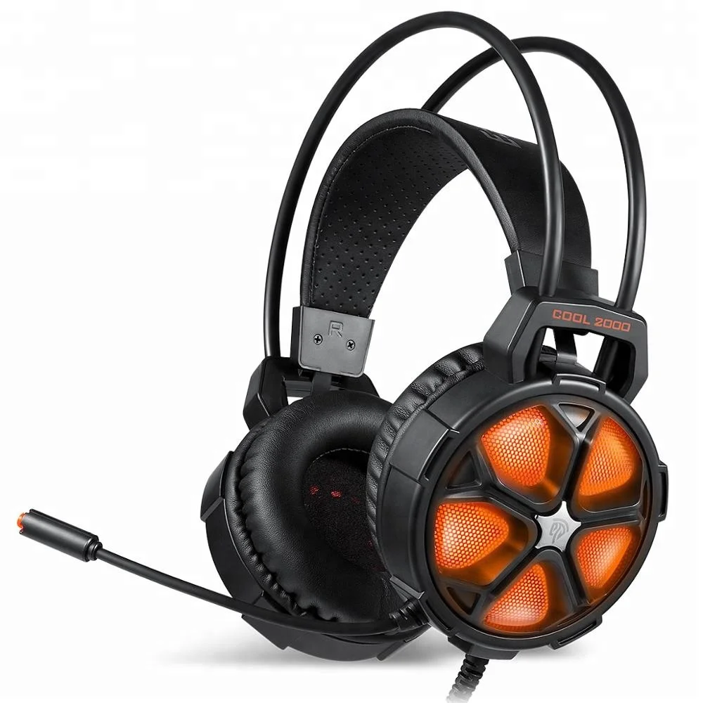 

Best Noise Cancelling headphones 2018 new design gaming headset, Black-orange/ black-red / black-blue and camouflage