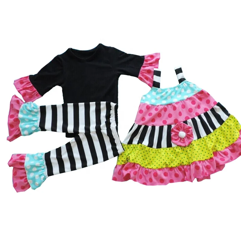 

Princess clothes baby girls boutique autumn winter clothing set fashion 3pcs children clothing set