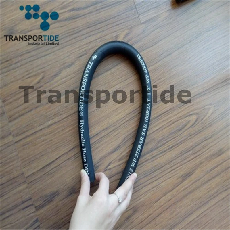 Parker Standard Flexible High Pressure Rubber Hydraulic Hose R1 3/8