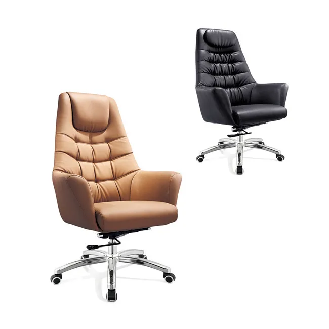 Foshan Butterfly Mechanism Gaming Screw Lift Luxury Leather Executive