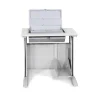 Factory Directory Steel Flip Screen Computer Table Hidden Box Monitor Riser Computer Desk For School