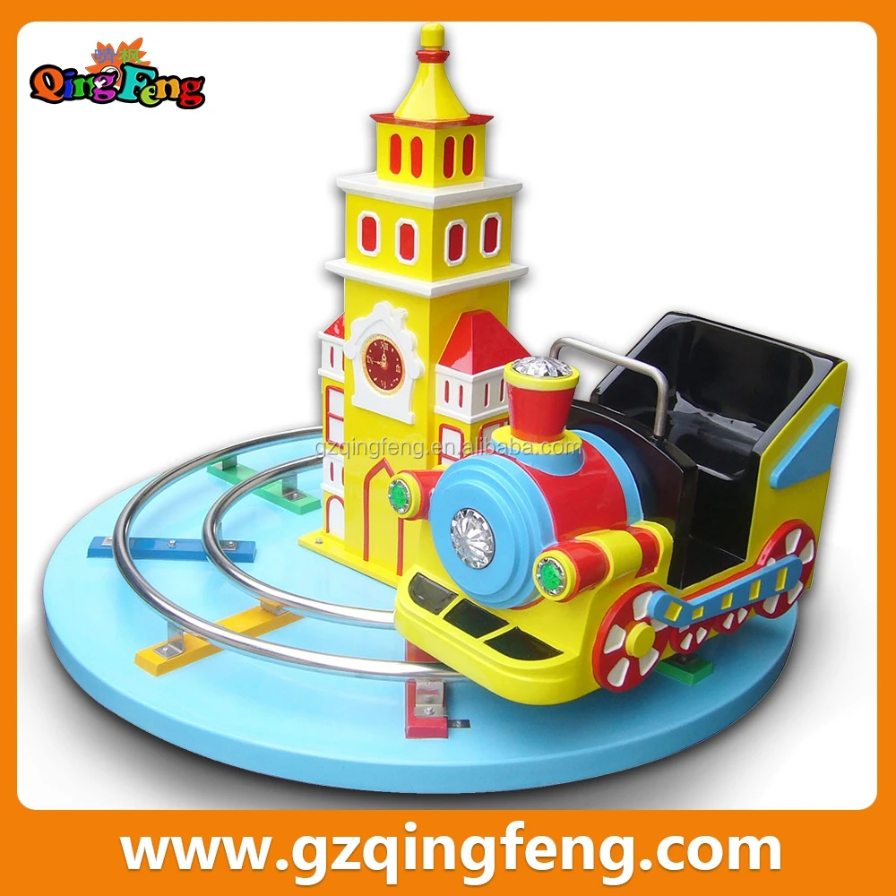 Qingfeng 2015 G&A exhibition mini amusement park ride happy train amusement ride