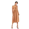 China Garment Supplier Custom New Style Summer Sleeveless Women Chiffon Dress With Bow
