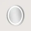Elegant Modern Frameless Home Furniture Magic Smart Round Oval Shape Touch Screen Make Up for Vanity LED Light Bathroom Mirror